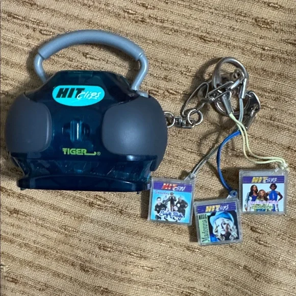 Tiger HitClips Music Player with Keychain - Picture 1 of 1